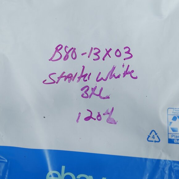 Set Of 2 Starter Mesh Basketball Shorts Men's Size 3XL Purple White Deadstock - Picture 10 of 16